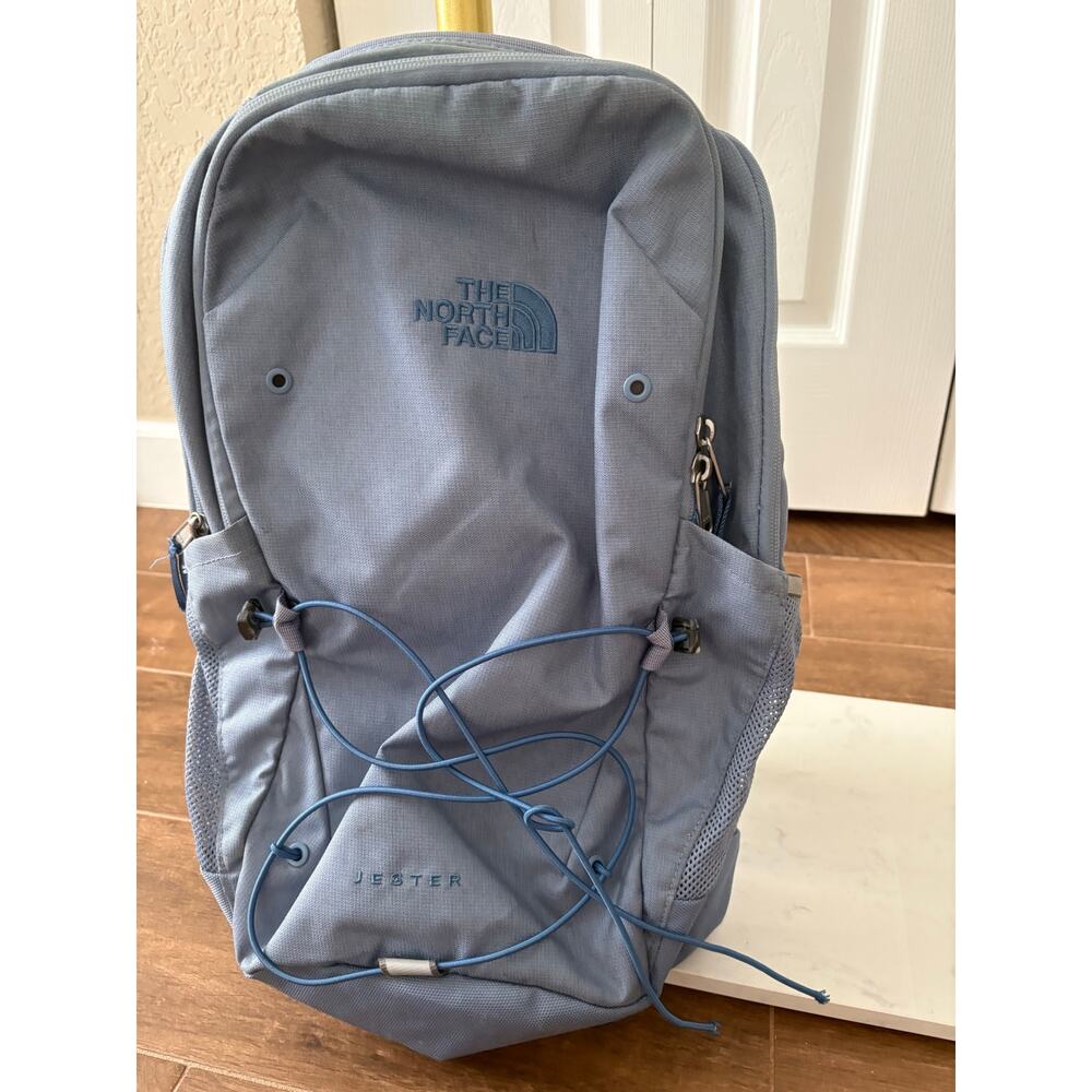 The North Face Backpack Jester Light Blue Durable, Quality, Outdoor, Hiking